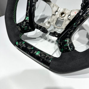 Volant en cuir Alcantara en fibre de carbone forgé vert directement de l'usine pour Chevrolet <span class=keywords><strong>Silverado</strong></span> - Product Image 3