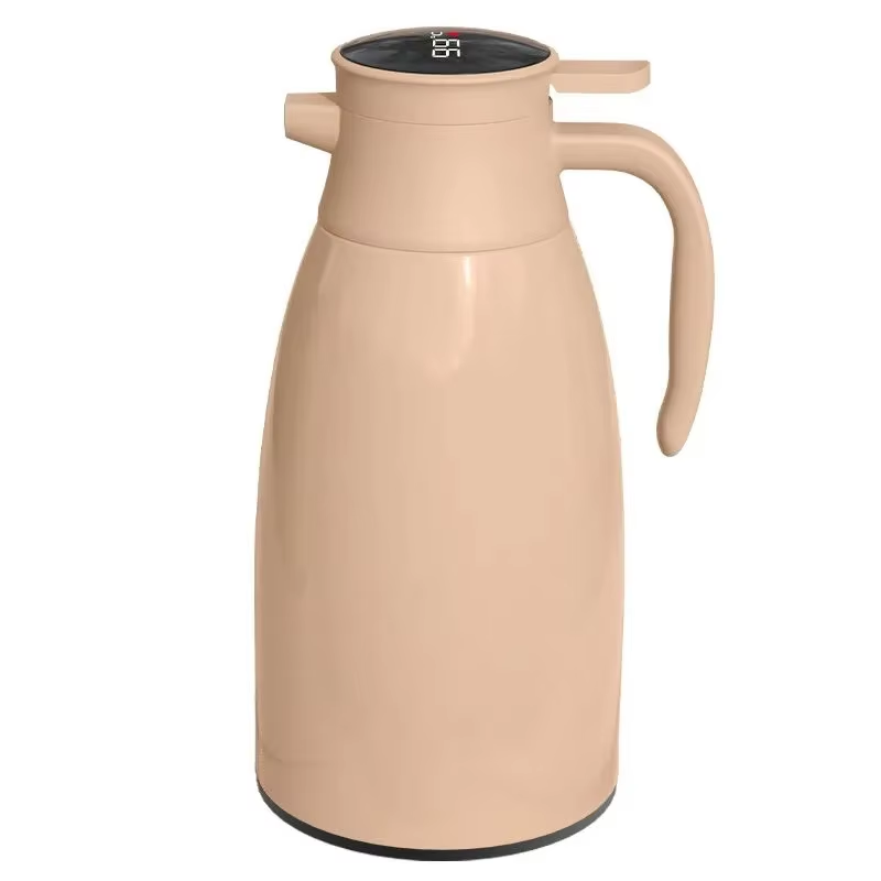 Smart Digital Display Glass Vacuum Flask Stainless Steel Inner Liner Custom Logo Large Capacity 24-36 Hours Thermal Applicable view 2