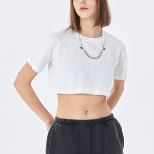 Maglietta da corsa in <span class=keywords><strong>cotone</strong></span> 100% alta qualità per <span class=keywords><strong>t</strong></span>-<span class=keywords><strong>shirt</strong></span> di base da <span class=keywords><strong>donna</strong></span> - Product Image 1