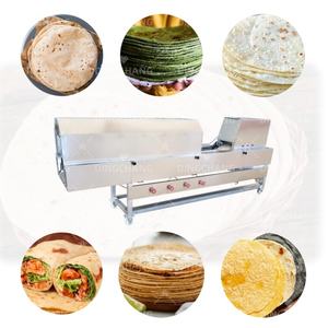 Tortilla à la farine de <span class=keywords><strong>Paris</strong></span>/Pita/Pain arabe/Rouleau de pâte à pizza Machine à crêpes moelleuses japonaise Machines à tortilla de maïs - Product Image 3