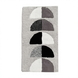 Modern Design Pure Cotton Tufted Floral Eco-Friendly Bath Mats Softer Quality with <b>Long</b> Durability for Bathroom Floor - Product Image 2