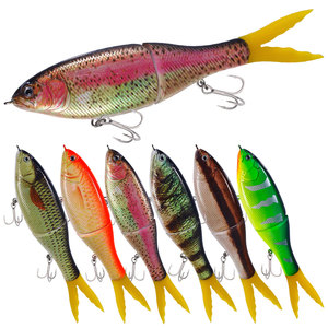 Hengjia 17cm 40g Esca Articolata Singola in ABS a Scorrimento Lento per la <span class=keywords><strong>Pesca</strong></span> di Trota e Spigola - Swim Bait per Grandi Prede - Product Image 2