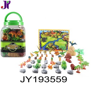 Dinosauro Figura Del Mondo 50 Pezzi Giocattoli Dinosauro con Stuoia del Gioco per I Bambini - Product Image 2