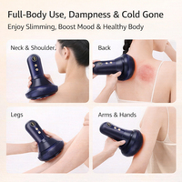 Brosse de massage électrique chauffante en pierre de Bian pour physiothérapie, avec aspiration et raclage, pour le drainage des méridiens et le soulagement des tensions musculaires