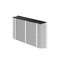 Filtre de remplacement 413 compatible avec les purificateurs d'air pour toute la maison AprilAire, filtre à air plissé pour fournaise HVAC MERV 13, 16x25x4