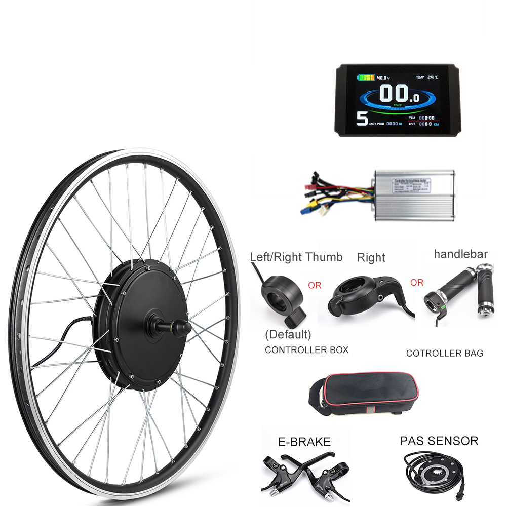 48V 1000W אחורי גלגל Waterproof Ebike המרה חשמלי כביש אופני 26 אינץ