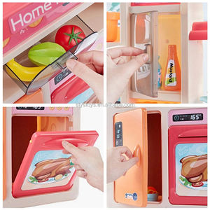 Ensemble <span class=keywords><strong>de</strong></span> <span class=keywords><strong>jeu</strong></span> <span class=keywords><strong>de</strong></span> <span class=keywords><strong>cuisine</strong></span> pour enfants avec fonction vapeur, 65 pièces, accessoires <span class=keywords><strong>de</strong></span> <span class=keywords><strong>jeu</strong></span> <span class=keywords><strong>de</strong></span> <span class=keywords><strong>cuisine</strong></span> avec sons et lumières réalistes, eau qui coule - Product Image 3