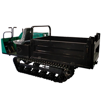 CNMC Raupendumper 1 Tonne 2 Tonnen Lader Mini Palmfarm-Transporter Robust Vielseitig Kompakt für Landwirtschaft und Bauwesen