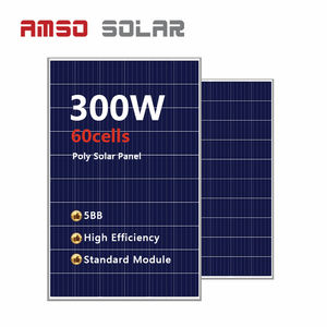 <span class=keywords><strong>Amso</strong></span> Solar 300w 60 cell polycristallin panal solares avec certificat CE TUV - Product Image 1