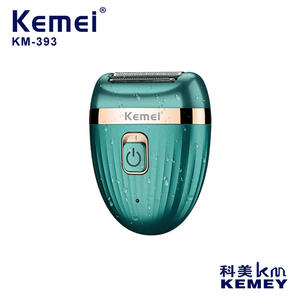 Rasoir électrique Kemei Km-393, étanche IPX7, charge Type-C, mini épilateur portable pour femmes - Product Image 5