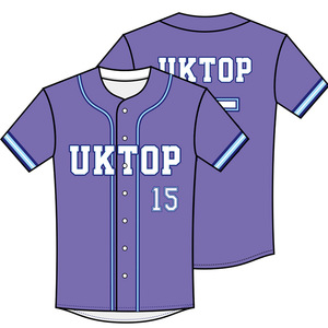 เสื้อแจ็คเก็ตคาร์ดิแกนเบสบอลแบบแห้งเร็วสั่งทำพิเศษ เสื้อเจอร์ซีย์ฝึกซ้อมเบสบอลและซอฟต์บอลแบบมืออาชีพสั่งทำพิเศษ - Product Image 3