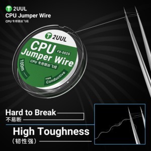 2UUL <strong>FX</strong>-002S CPU Dedicated SilverFlying Line Suitable for Mobile PhoneCPU Drop Point Flying Line Welding Repair <strong>Tool</strong> - Product Image 2