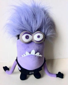 Màu vàng minioned ác Halloween Vui Búp bê đồ chơi sang trọng phim hoạt hình dễ thương đê hèn Mee ít màu tím người hình búp bê - Product Image 3