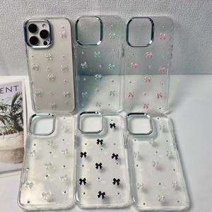 Per Apple 16 Pro Max <span class=keywords><strong>Cover</strong></span> in resina trasparente in stile Glitter <span class=keywords><strong>iPhone</strong></span> 15 14 13 12 <span class=keywords><strong>Plus</strong></span> conchiglia custodia per cellulare accessori - Product Image 2