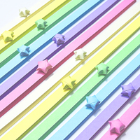 Bandes de papier origami étoiles circulaires, 600 feuilles, double face, 6 motifs, papier pliable DIY, vente en gros pour l'artisanat des enfants