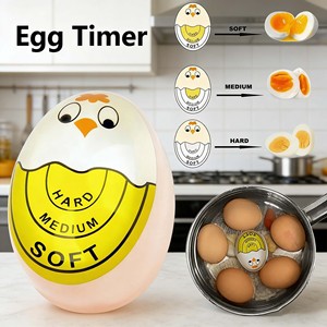 Egg-Shaped Digital <b>Kitchen</b> <b>Timer</b> With Lcd Display Touch Control 30 Min Countdown For Cooking Eggs And Food - Product Image 3
