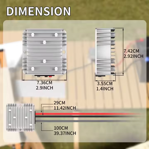 OEM 256.5W 12V 24V đến 57V 4.5A với 1m cáp dc-mini cắm chuyển đổi được thiết kế đặc biệt cho starlink Gen 3, Gen 4, gen 2 - Product Image 5