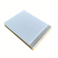 Système mural moderne sans joint, système de plafond acoustique, panneaux de plafond insonorisants, plâtre acoustique pour gymnase et hôtel, pulvérisation acoustique