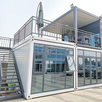 MAISON PRÉFABRIQUÉE PLATTEMENT ASSEMBLABLE À FINITION PREMIUM ET MAISON CONTENEUR POUR HÔTEL, DORIMESIEUR ET ESPACE COMMERCIAL