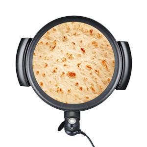 Crêpière Électrique Antiadhésive Grande Taille 47 cm 2000W avec Contrôle de Température Réglable et Poignée Double pour Usage Domestique - Product Image 4