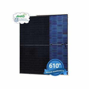 Jinko 610W Single Glass Tiger NEO N Tipo <span class=keywords><strong>Precio</strong></span> de Venta caliente Panel solar Placa cristalina transparente 610W Max - Product Image 1