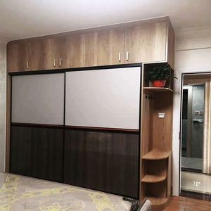 Muebles de Dormitorio, Armario, Puerta Corredera de Madera para Armario - Product Image 4