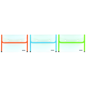 ARDA - ENVELOPPE ASSORTIE À BORDURE FLUORESCENTE 33,7X24 CM - Product Image 1