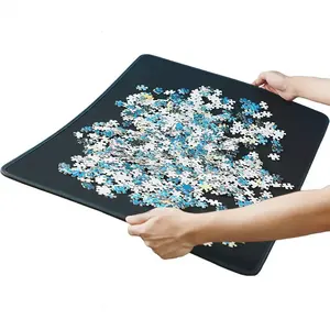 Jigsaw Puzzle Saver Transportadora Roll Up Puzzle Mat Móvel Jigsaw Play mat