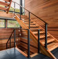 Système de garde-corps moderne en câble métallique, garde-corps en câble en acier inoxydable SUS304 pour terrasse et escalier