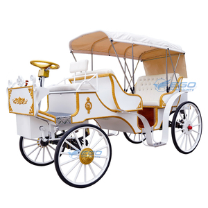 Chariot Électrique de Luxe Personnalisable pour Visites Touristiques et Mariages, Chariot Équestre Électrique Blanc pour Excursions en Plein Air – Vente Chaude, Haute Qualité - Product Image 3