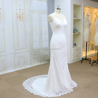 Robe de mariée en dentelle douce avec style européen populaire 2022