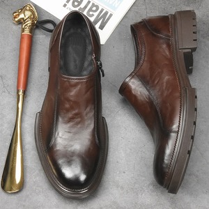 Zapatos de Vestir Casuales de Cuero Genuino para Hombre, Modelo 2026, Suela Suave, Combinan con Todo, de Piel Vacuna, para Negocios y Eventos Formales - Product Image 2