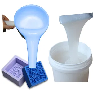 High Tear strength liquid silicone rubber raw material for soap candle resin Molds Making
