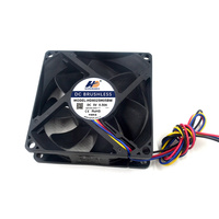 Ventilateur PWM 8025 DC 5V 4 fils avec retour de vitesse FG pour cartes de contrôle et systèmes embarqués