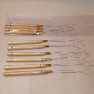 AWYQYH Ferri ad anello in metallo per microanelli con ago a uncino (Modello Metal <span class=keywords><strong>Loop</strong></span>) - Product Image 5