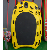 Planche de sauvetage gonflable Drop Stitch 10FT pour sauveteurs aquatiques, SUP de sauvetage pour la sécurité sur la plage et le surf