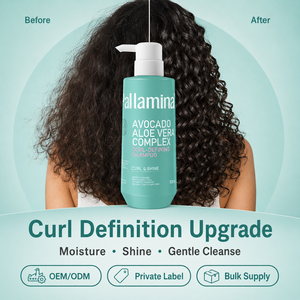 Champú Definidor de Rizos Pallamina para Cabello Rizado, Complejo de Aguacate y <span class=keywords><strong>Aloe</strong></span> <span class=keywords><strong>Vera</strong></span>, Limpieza Suave e Hidratante, 500 ml - Product Image 1
