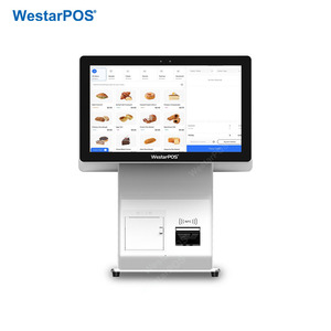 เครื่องบันทึกเงินสด WestarPOS CRS001 แบบ All-in-<span class=keywords><strong>One</strong></span> หน้าจอสัมผัส พร้อมเครื่องพิมพ์ในตัว และกล้องสำหรับจดจำใบหน้า - Product Image 1