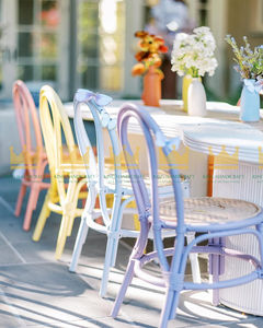 Silla Infantil Moderna de Ratán Tejida a Mano, Muebles Ligeros y Seguros para Decoración de Fiestas de Cumpleaños, Sala de Estar Interior - Product Image 4