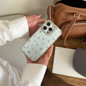 Funda de Teléfono de Lujo con Diseño de Estrella Electrochapada para iPhone 17 Pro Max 16 15 14, Cubierta Brillante con Estrellas para Chicas - Product Image 2