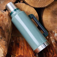 Botella Térmica de Acero Inoxidable de Alto Rendimiento con Aislamiento de Acero Inoxidable de 1000 ml, Precio Directo de Fábrica