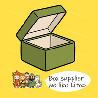 Boîte cadeau portable de luxe personnalisée avec logo vert et noir, magnétique, en papier, avec poignée, recyclable, pliable, rigide, avec couvercle magnétique