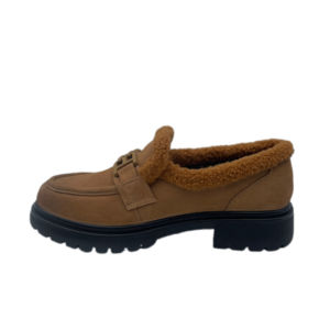 Mocasines Negros de Plataforma de PU para Mujer, con Hebilla Ajustable y Punta Redonda, Zapatos Cómodos para el Trabajo y Ocasiones Elegantes - Product Image 6