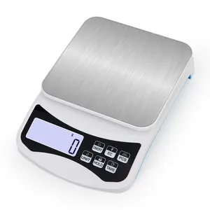 Digital peso máquina eletrônica plataforma mesa cozinha escala 10kg/1 gram