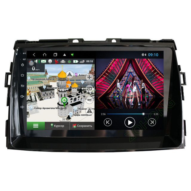 DSP 48 EQ 4G Android AUTO Carplay Head Unit for Toyota Estima PREVIA Tarago Navigation GPS Car Radio Multimedia Player Autoradio