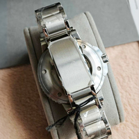 Montre de plongée automatique avec cadran rouge bordeaux, étanche à 300 m, en acier inoxydable, pour homme, sport, mode, vente en gros