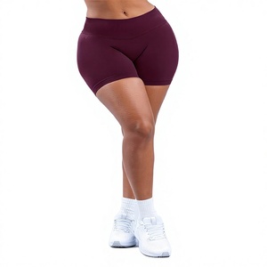 AMAZOP INDUSTRIES Seamless Women's High Waist Thin <b>Leggings</b> <b>Patterned</b> Stretch Breathable Quick Dry Spandex Knitted Yoga Cycling - Product Image 2