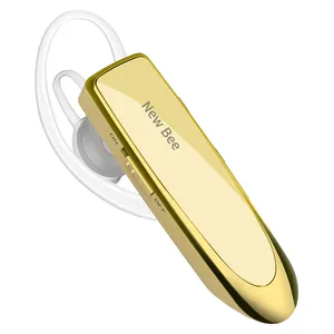 Mini Bluetooth Headset CSR 5.0 Nirkabel Telinga Hook In-Ear Headphone Mobil Olahraga Bluetooth Stereo Single Earphone