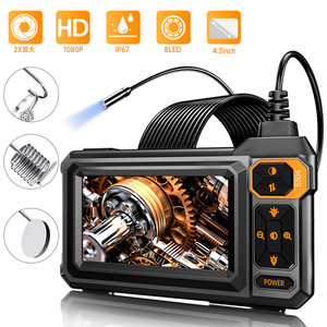 Endoscope industriel Movement Cologne 4,3 pouces avec écran et lumière LED pour l'inspection des conduites automobiles, étanche IP67 - Product Image 4