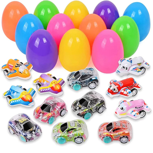 <span class=keywords><strong>Huevos</strong></span> de Pascua Personalizados <span class=keywords><strong>con</strong></span> Mini Juguetes en el Interior, Rellenos para Contenedores Sensoriales, Recuerdos de Fiesta Prellenados, Regalo para Niños y Niñas - Product Image 4